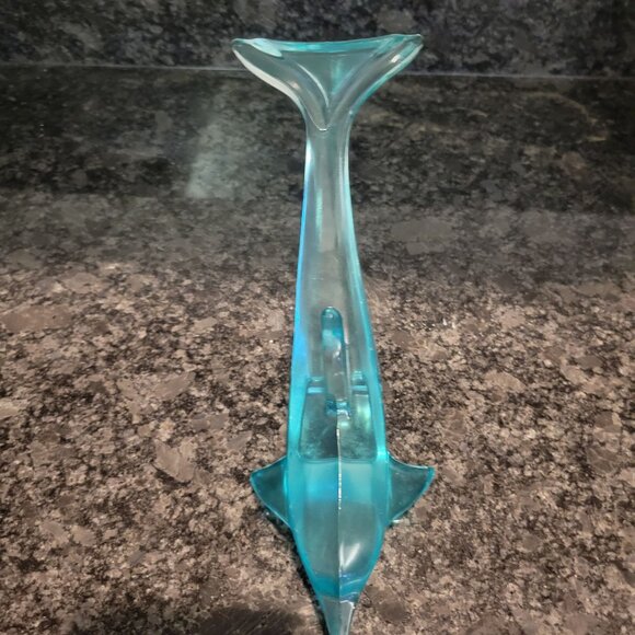 Vintage Murano Glass Dolphin Figurine 1960s Art Italy Formia Zanetti? - Picture 5 of 10